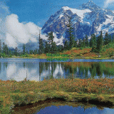 Դѧ  Mt. Shuksan and Picture Lake