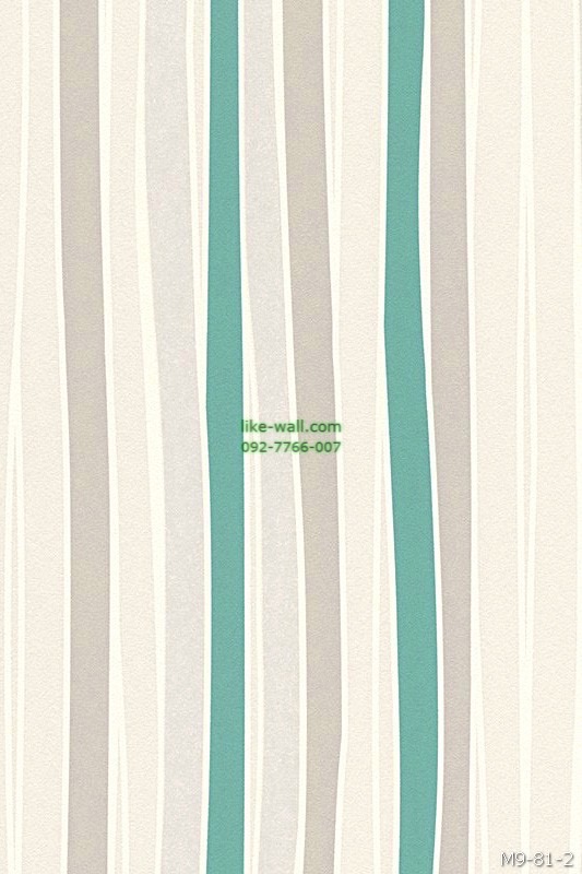 รูปภาพที่1 ของสินค้า : วอลเปเปอร์ลายเส้น สีเขียว