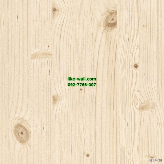 รูปภาพที่2 ของสินค้า : วอลเปเปอร์ลายแผ่นไม้ สีครีม
